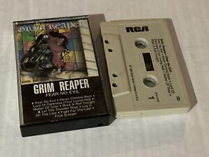 New ListingGrim Reaper Fear No Evil 1985 Cassette Tape Metal Thrash Tested And Working