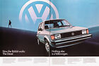 1982 VOLKSWAGEN VW RABBIT Genuine Vintage Ad ~ DIESEL ~ FREE SHIPPING!