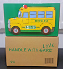My Hess Toy Plush Truck 2024 - Schoolbus -Great & Practical  Gift For Children!