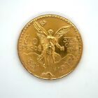 1947 Mexico Gold Centenario 50 Pesos Coin 37.5Grams