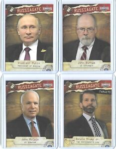 HISTORIC 2020 DECISION RUSSIAGATE CARDS #RG1 - #RG81 ~ FINSH YOUR SET ~U PICK EM