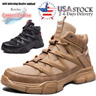 Mens Composite Toe Safety Work BootsTactical Military Combat Hiking Boots US8-13
