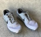 NEW! Nike Air Max 2017 Men's Size 10.5 Silver Wolf Gray Running Shoes 849559-101