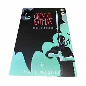 Batman Grendel Devil's Riddle/Devil's Masque DC Comics TPB Matt Wagner 1993