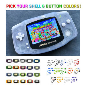 Nintendo Game Boy Advance GBA Backlight Backlit IPS LCD System PICK YOUR COLOR!