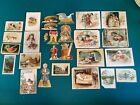 A Group of 27 Antique Coffee Trading Cards !!