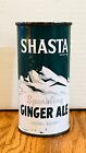 *Tough Variation* 10 oz. Shasta Ginger Ale Flat Top Soda Can-Pre-Zip Code (1960)