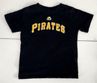 Majestic Youth 4T Pittsburgh Pirates #22 Andrew McCutchen T-Shirt Jersey Black