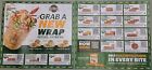 SUBWAY COUPONS 2 FULL SHEETS 28 COUPONS TOTAL EXPIRES JUNE 13 2024