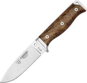 New Cudeman MT5 Survival Knife Walnut Fixed Blade Knife 120-G
