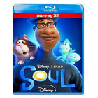 Soul 3D Blu-Ray Movie (Disc+Slipcover+No Slip) Region free (No Menu)
