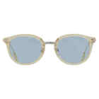 Burberry Kelsey Azure Round Ladies Sunglasses BE4398D 407380 50 BE4398D 407380