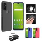 For AT&T Fusion 5G/ Cricket Innovate 5G, Hard Cover Case + Ring/ Kickstand