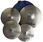Cymbals Silent set for home Practicing, 4 Cymbals with Bag (Free Shipped USA)