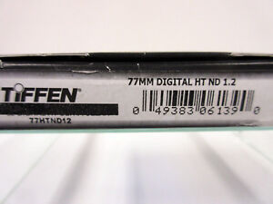 New Tiffen 77mm ND1.2 Digital HT Filter MFR #77HTND12