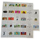 Monopoly The Simpsons 2001 28 Title Deed Replacement Game Cards