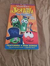 VEGGIETALES JONAH SING-ALONG SONGS AND MORE (VHS, 2002)