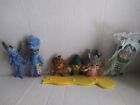 Wizard Of Oz Collectible McDonalds Lot of 6 Figures plus yellow brick road