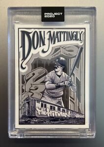 2020 Topps Project Don Mattingly #95 by Mister Cartoon