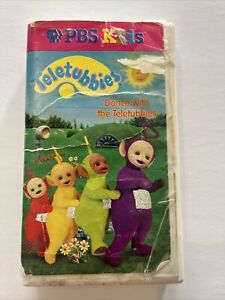 Teletubbies - Dance With The Teletubbies (VHS, 1998) Clamshell