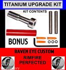 Ruger 10/22 Upgrade Kit: Stainless or TITANIUM screw Bolt Buffer, +more FREE S+H