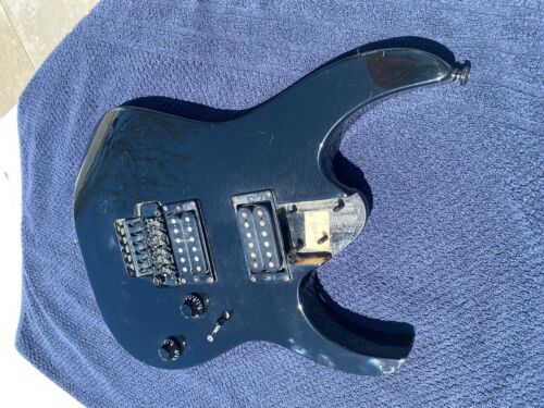New Listing1999 Ibanez RG220 B HH Black Electric Guitar Body Loaded With Pickups Korea