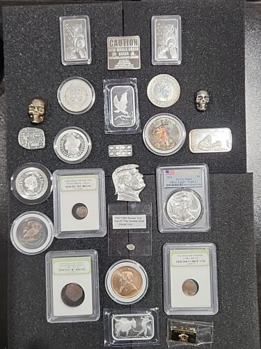 .999 Silver Bullion In Mixed Lot. Huge Collection, Read Description. NO RESERVE!