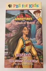 Adventures From The Book Of Virtues: HONESTY (vhs) Frog Prince. Rare PBS Kids