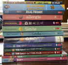 RAINA TELGEMEIER Baby-Sitters Club - Lot of 13 - Set Graphic Novels Books  Girls