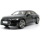 1/18 Audi A6L 2019  Black Diecast Miniature Model Car Metal Collect Gift Toy