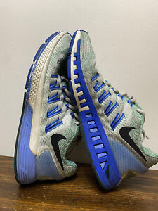 Nike Air Zoom Odyssey Women's Running Shoes 749339-100 Blue Green  Size 7.5