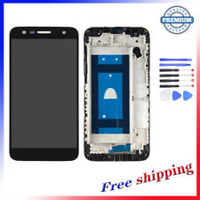LCD Display Touch Screen Digitizer Replacement For LG X Charge M327 M320 + Frame