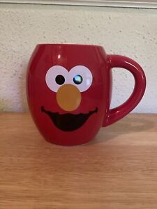 Elmo Sesame Street Coffee Cup Mug Jumbo Size LOL Red Mug 18 oz EUC 2015