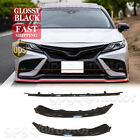 For Toyota Camry SE XSE 2021 2022 Glossy Black Front Lower Grille Trim Molding (For: 2021 Toyota Camry)