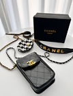 CHANEL BEAUTE Makeup VIP Gift Bags ,Houndstooth check,+ Case (BOX)