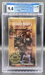 New ListingCGC 1991 9.4 SILENT NIGHT DEADLY NIGHT 5 THE TOY MAKER VHS GRADED MOVIE IGS VGA