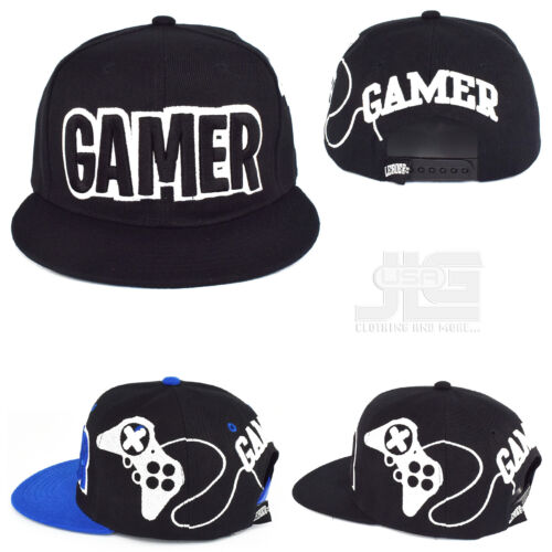 Gamer Snapback Hat Game controller  Embroidery Gamer Adjustable Hat NEW