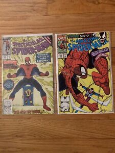 Spectacular Spider Man 158 He Becomes Cosmic.  Amazing Spider-Man 345 Key Issue