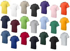 Hanes Beefy-T POCKET T-Shirt NEW 6.1 oz. 100% Cotton 5190 Mens S-3XL Tee