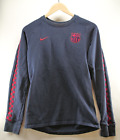 Barcelona FC Barca Spain Football Soccer Longsleeve Jersey Top Nike Mens S/P/CH