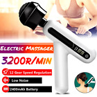 Massage Gun Touch Electric Massager Tissue Muscle Vibrating Relaxing Body Leg