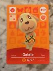 Goldie 317 Animal Crossing Amiibo Trading Card Series 4 MINT Condition Series 4