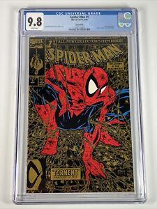 Spider-Man #1 CGC 9.8 (1990) McFarlane ~ Gold | Marvel Comics