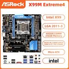 ASRock X99M Extreme4 Motherboard M-ATX Intel X99 LGA2011-3 DDR4 SATA3 M.2 SPDIF