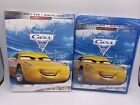 Cars 3 (Blu-ray, 2017) + DVD+ Digital code and Slipcover NEW Sealed