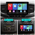 10.1'' Single 1 Din Android12 Car Radio GPS WIFI BT Carplay Touch Screen Stereo