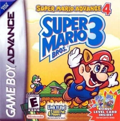 Super Mario Advance 4: Super Mario Bros. 3 - Game Boy Advance GBA Game