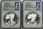 2021 S W $1 NGC PF70 ULTRA CAMEO LIMITED EDITION SET PROOF SILVER EAGLE FDI