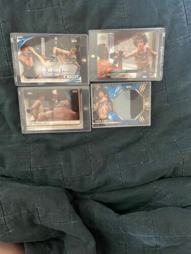 New ListingSean O'malley Auto Cards Lot of 4 Numbered Auto, Rookie, Numbered Patch, 1 Sepia