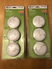 Commercial Electric 3-LED Puck Lights Soft White 3-pack Battery Operated,2 Packs